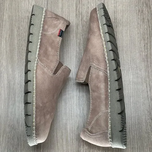 CallagHan Shoes Men 43 US9 Abiatar Slip On Mocassins Loafers Leather Sand 84701