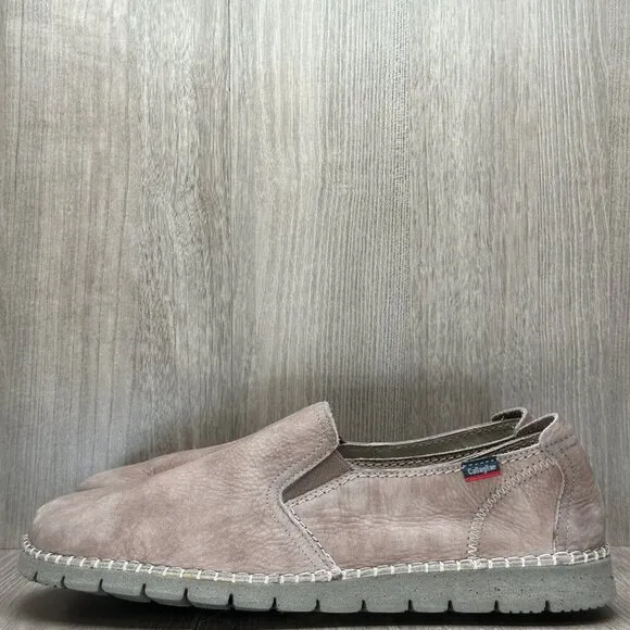 CallagHan Shoes Men 43 US9 Abiatar Slip On Mocassins Loafers Leather Sand 84701