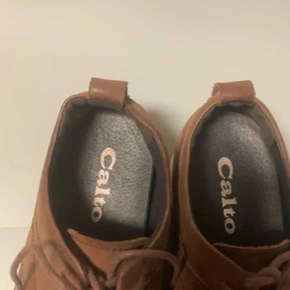 Calto Men’s Brown Shoes Sz 8