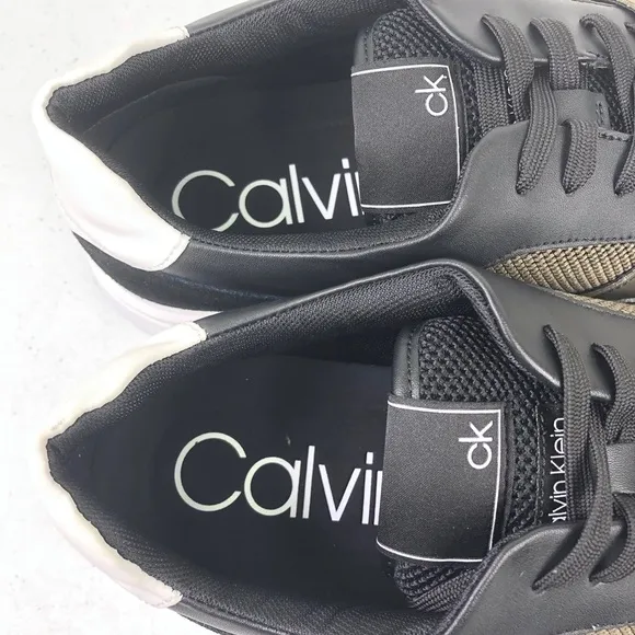 CALVIN Klein Dudley Silky Suede Smooth Calf Shoes