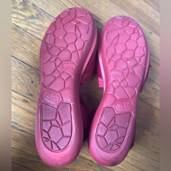 Camper Red Balloon Sole Sandals Elastic Bands 41