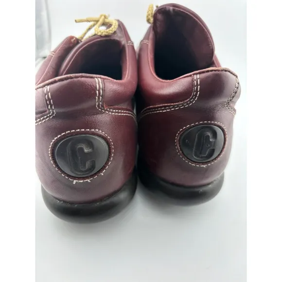 Camper Shoes Burgundy Leather Size EU 41