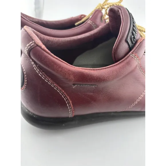 Camper Shoes Burgundy Leather Size EU 41