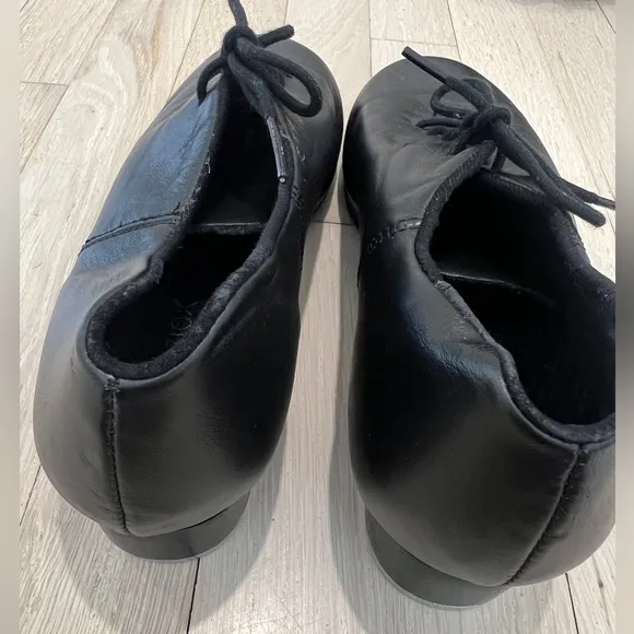 Capezio Cadence Black Tap Dance Shoes CG19 Size 10 M