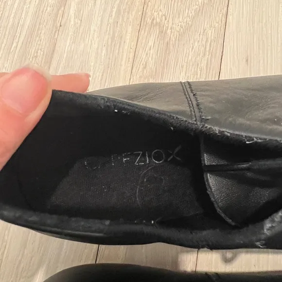 Capezio Cadence Black Tap Dance Shoes CG19 Size 10 M