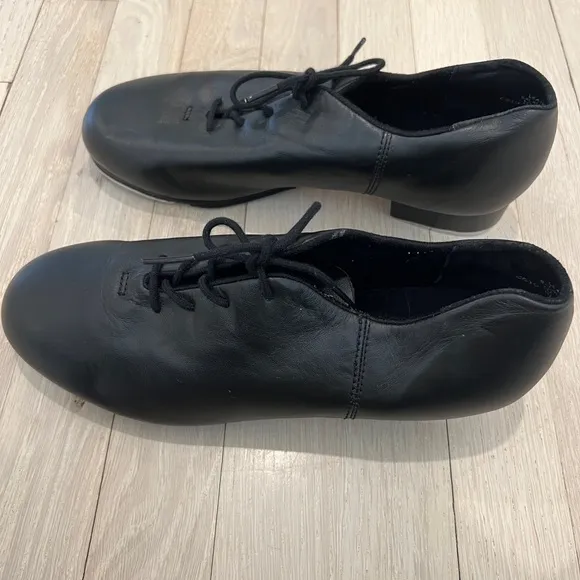 Capezio Cadence Black Tap Dance Shoes CG19 Size 10 M