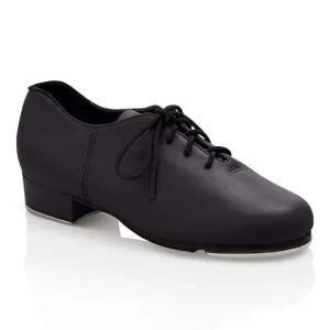 Capezio Women's CG19 Cadence Black Leather Lace Up Oxford Tap Dance Shoes 11 NEW