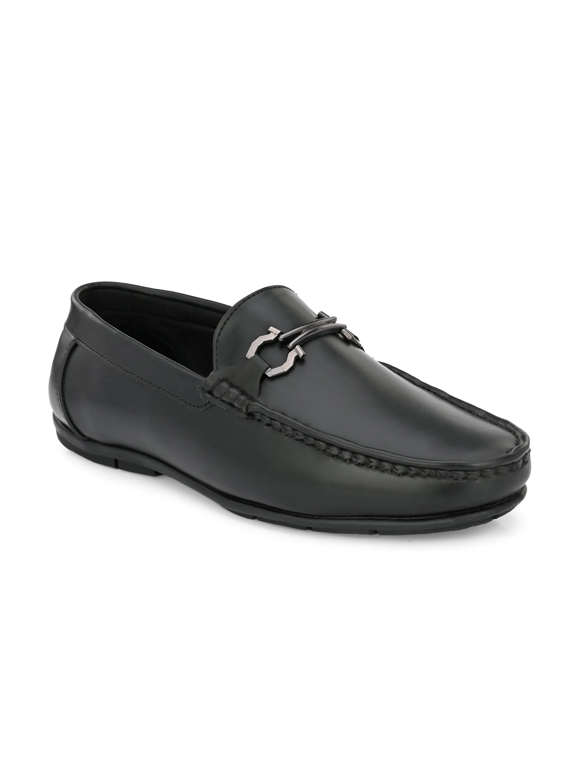 Carlo Romano Men's Vegan Leather Slip On Moccasin shoes