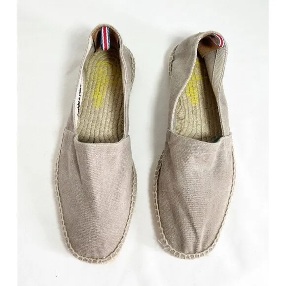 CASTAÑER Men's Pablo Espadrille Canvas in Beige - Sz EU 43 (9)