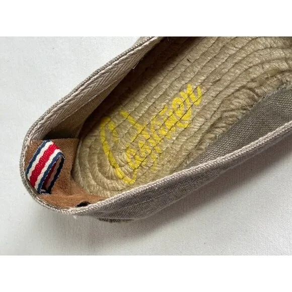CASTAÑER Men's Pablo Espadrille Canvas in Beige - Sz EU 43 (9)