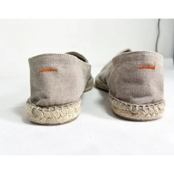 CASTAÑER Men's Pablo Espadrille Canvas in Beige - Sz EU 43 (9)