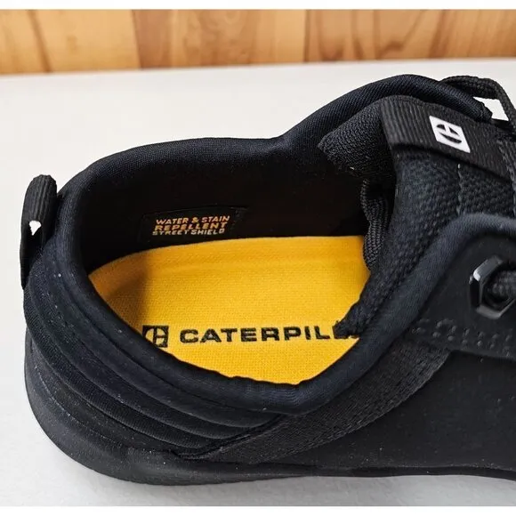 Caterpillar Hex Black Suede Men's Shoes Size 9