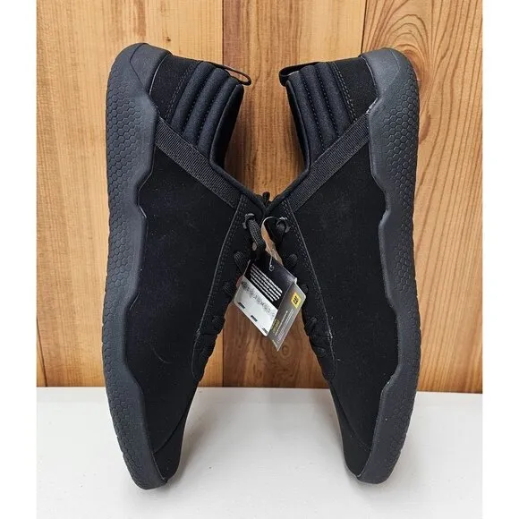 Caterpillar Hex Black Suede Men's Shoes Size 9