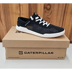 Caterpillar Hex CAT Black White Sole Men's Shoes Size 9.5