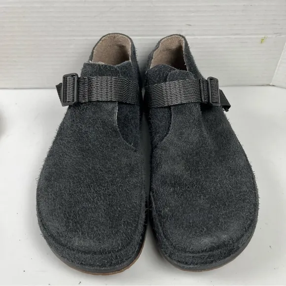 Chaco Paonia Suede Clogs Black Gray Shoes Mens Size 10