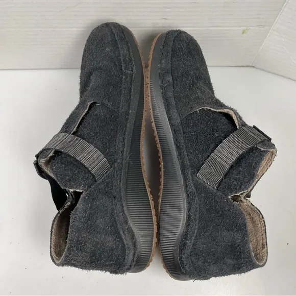 Chaco Paonia Suede Clogs Black Gray Shoes Mens Size 10