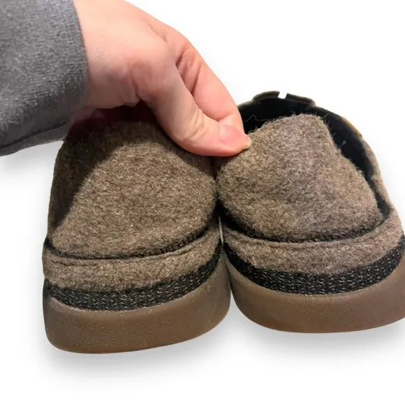 Chaco Revel Moccasin Casual Slip-On Shoes Mens US 13 JCH107489 Brown Felted