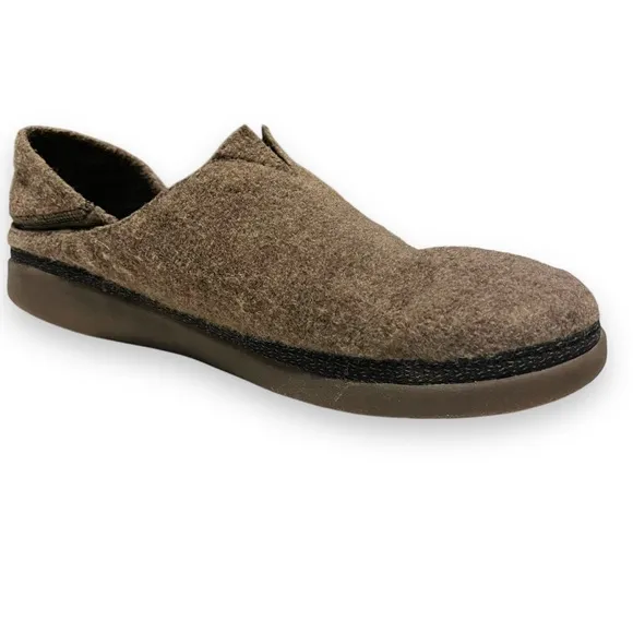 Chaco Revel Moccasin Casual Slip-On Shoes Mens US 13 JCH107489 Brown Felted