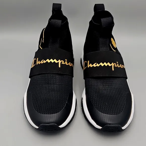 Champion Meloso Rally Pro Mens Black Lifestyle Sneakers Shoes MEN size 9 M