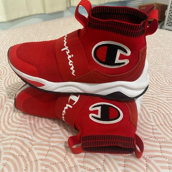 Champion Men/'Women's Shoes &quot;Rally Pro&quot; Red SIZE 5.5