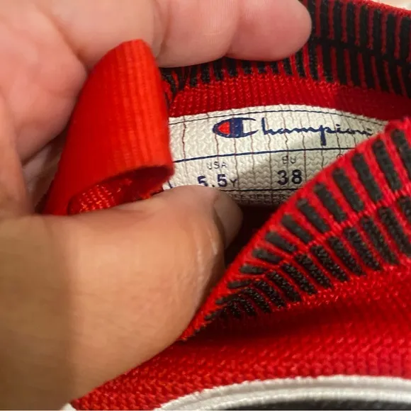Champion Men/'Women's Shoes &quot;Rally Pro&quot; Red SIZE 5.5