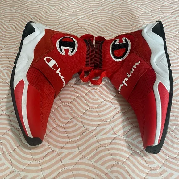 Champion Men/'Women's Shoes &quot;Rally Pro&quot; Red SIZE 5.5