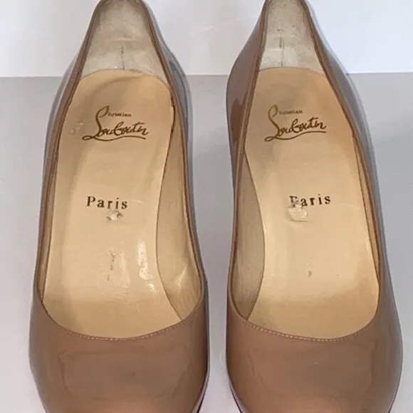 CHRISTIAN LOUBOUTIN Patent Leather Pumps