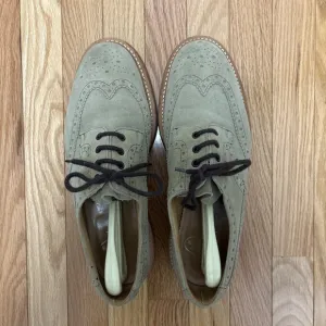 Church's Size 11 Lace-up Shoes ORBY Stone‎ New Former