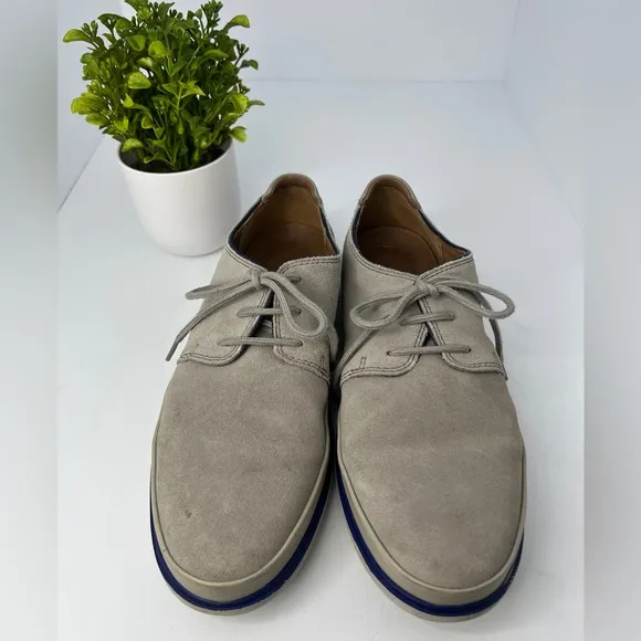 Clark Men's Bratton Lace Sand Combi Casual Shoes Size 10.5M