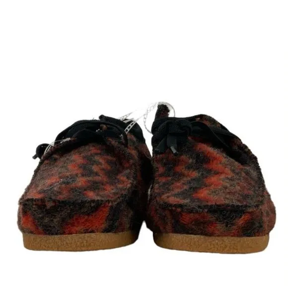 Clark Shacre Ii Step Wool Shoes Men Size 9.5 Moccasin Lace Up Camouflage