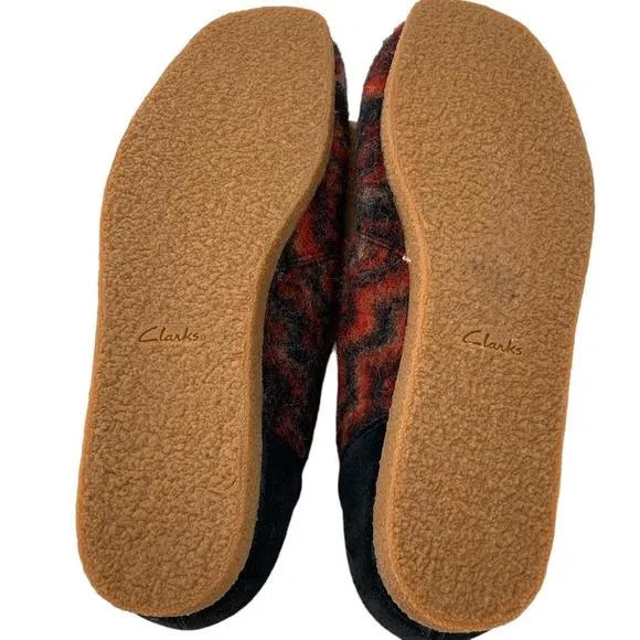 Clark Shacre Ii Step Wool Shoes Men Size 9.5 Moccasin Lace Up Camouflage