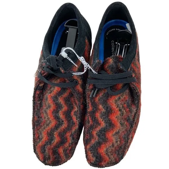 Clark Shacre Ii Step Wool Shoes Men Size 9.5 Moccasin Lace Up Camouflage