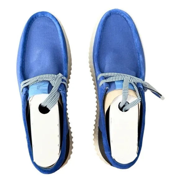 Clarks Blue Loafers with Textured Sole Torhill LoNavy Combi Blue Slip-On 12