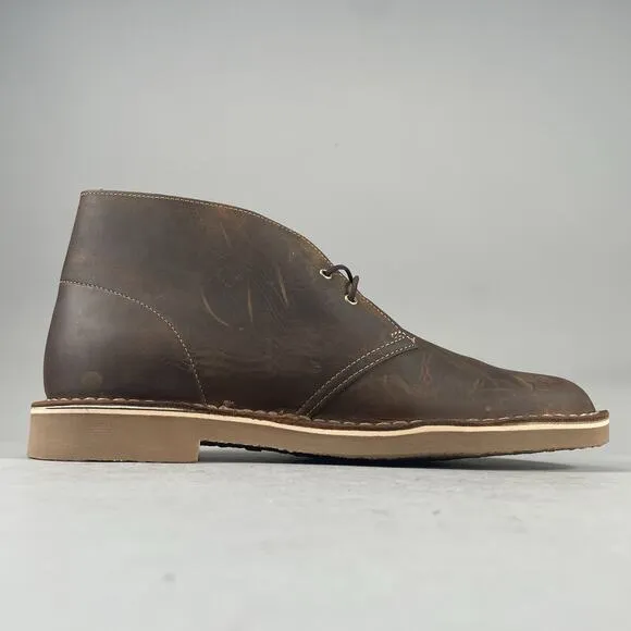Clarks Bushacre Men’s Size 11 M Brown Casual Chukka Desert Ankle Boots Shoes EUC