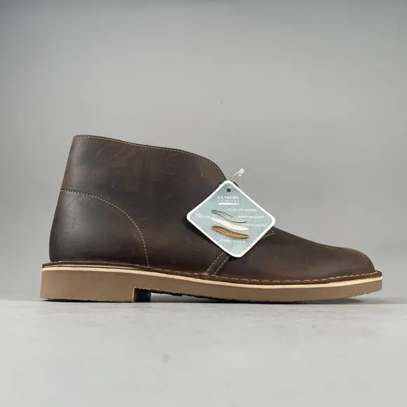 Clarks Bushacre Men’s Size 11 M Brown Casual Chukka Desert Ankle Boots Shoes EUC