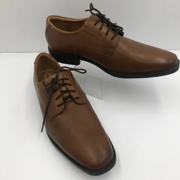 Clarks Men Shoes by Clarks Brown Leather Men Shoes Size 9.5W