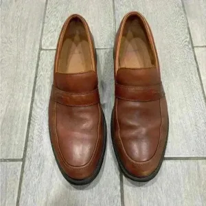 Clarks Men's Shoes size 10.5 Leather Loafers Soft Cushion