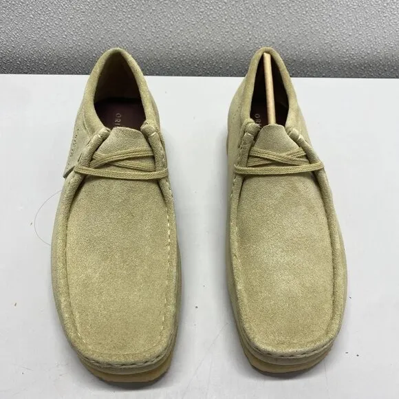 Clarks Originals Wallabee Chukka Boots – Men’s Size 9 – Maple Suede –