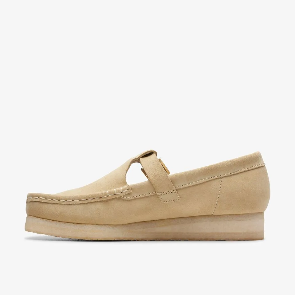 Clarks Women Wallabee T Bar Shoes