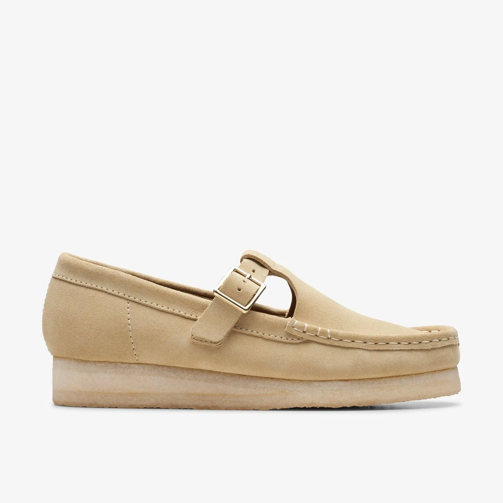 Clarks Women Wallabee T Bar Shoes