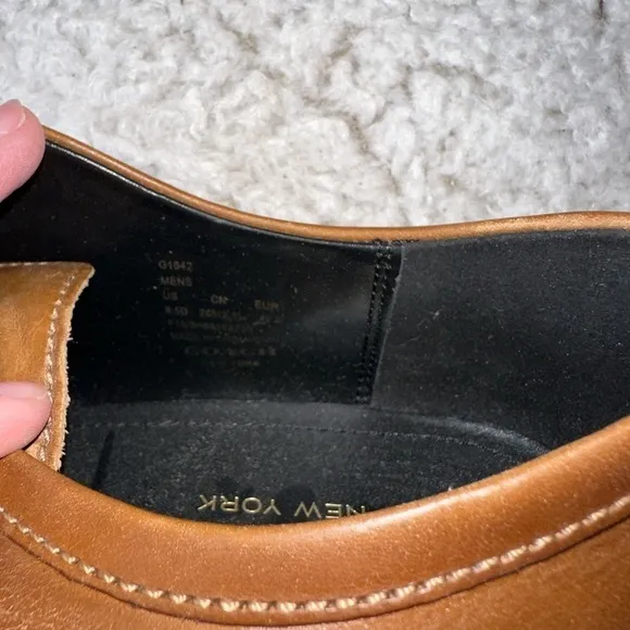 Coach leather dress shoes/loafers/oxford