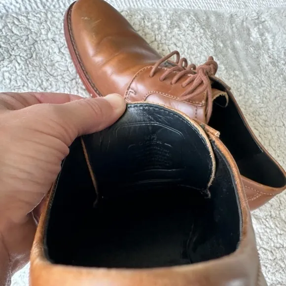 Coach leather dress shoes/loafers/oxford