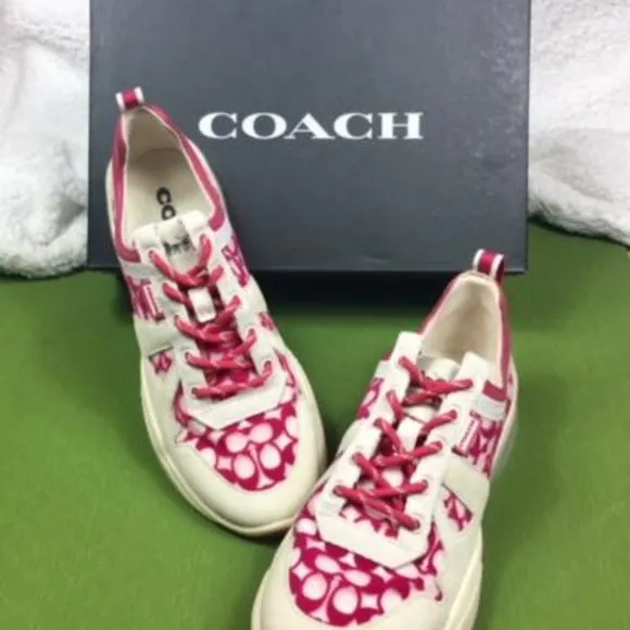 Coach Women City Sole Sig Mesh Runners
