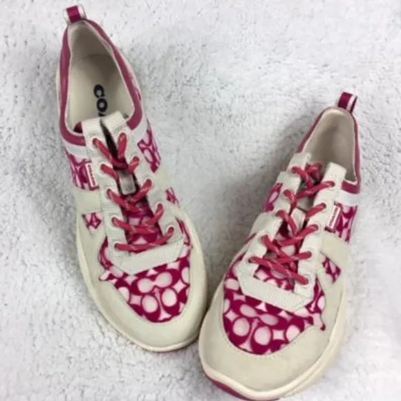 Coach Women City Sole Sig Mesh Runners