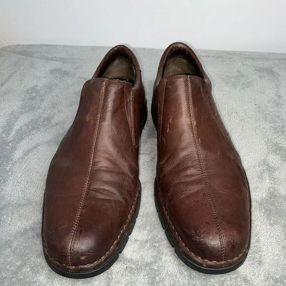Cole Haan Air Shoes Loafer Men Size‎ 8M Brown Casual/Dress Slip On C08634