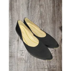 Cole Haan black wedge soft side women’s shoes. Size 10