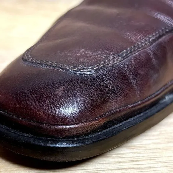 Cole Haan Bradenton 2 Gore Mahogany Brown Slip On Loafers C08304 Men Size 10.5 M