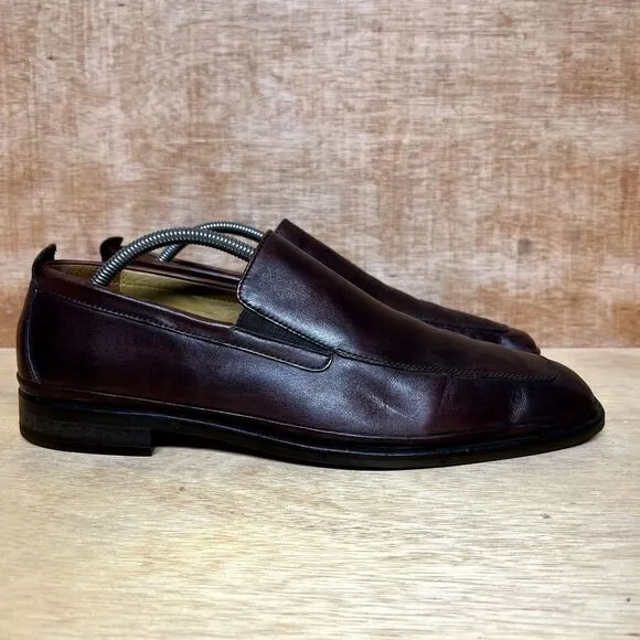 Cole Haan Bradenton 2 Gore Mahogany Brown Slip On Loafers C08304 Men Size 10.5 M