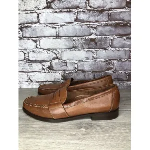 Cole Haan Brown Leather Slip On Penny Loafers Dress Shoes Men’s Sz 13N US/46EU