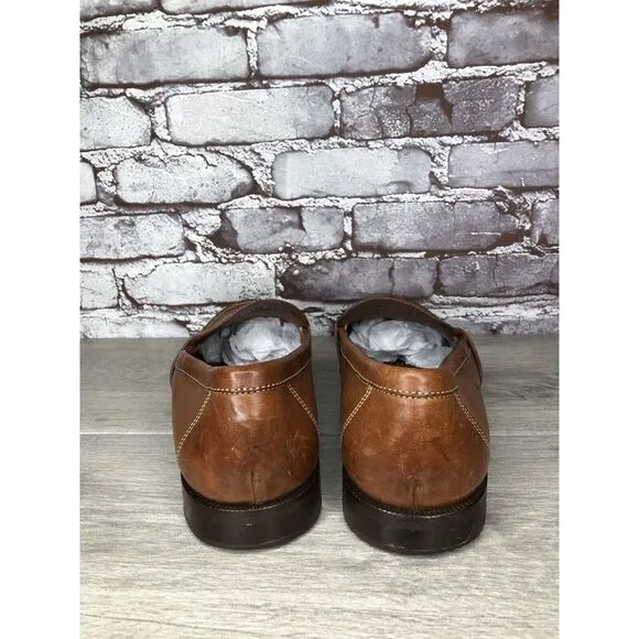 Cole Haan Brown Leather Slip On Penny Loafers Dress Shoes Men’s Sz 13N US/46EU
